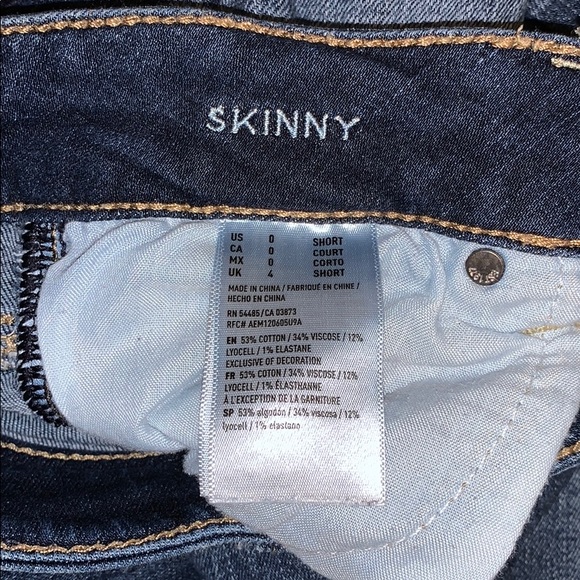 American Eagle Dark wash super super stretch jeans - Picture 3 of 4